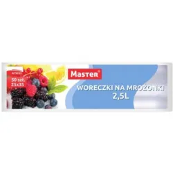 MASTER WORECZKI DO MROŻENIA 25X35CM 2,5L 50 SZTUK